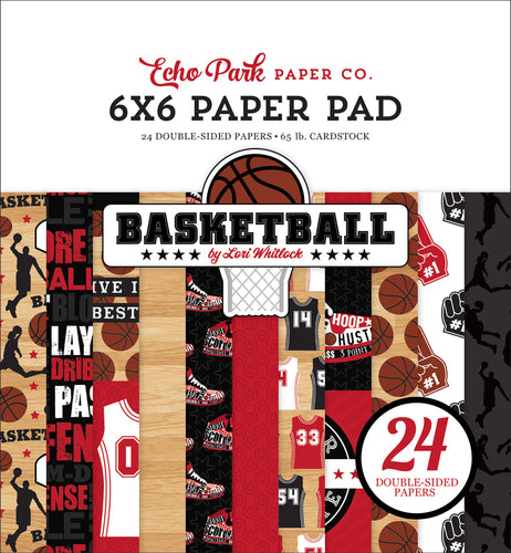 Echo Park: 6x6 Paper Pad - Basketball