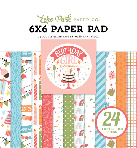 Echo Park: Birthday Girl - 6x6 Paper Pad