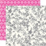 Echo Park:  12x12 Paper - Double-Sided Single Sheet - Be Mine - Rose Bouquet