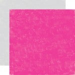 Echo Park:  12x12 Paper - Double-Sided Single Sheet - Be Mine - Lipgloss / Stone