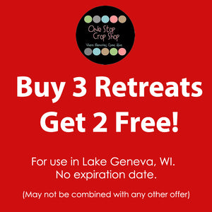 Buy 3 Retreats, Get 2 Free!