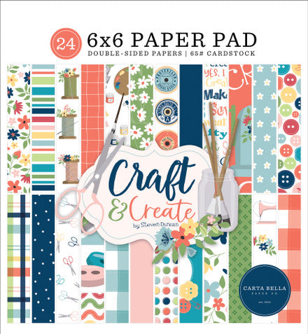 Echo Park: 6x6 Paper Pad - Craft & Create