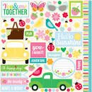 Echo Park: 12x12 Elements Sticker - Country Drive