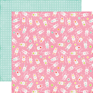Echo Park:  12x12 Paper - Double-Sided Single Sheet - Celebrate Easter - Hippity Hoppity