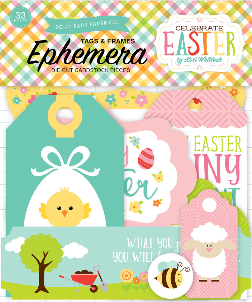 Echo Park: Frames & Tags - Celebrate Easter