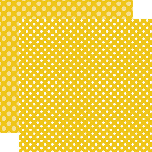 Echo Park:  12x12 Paper - Single Sheet - Dots & Stripes - Starfish Dot