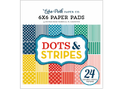 Echo Park: 6x6 Paper Pad - Dots & Stripes - Summer