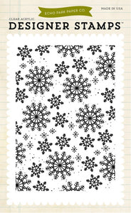 Echo Park: Designer Stamps - Snowflakes #3