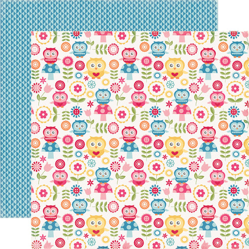 Echo Park: 12x12 Double-Sided Paper - Fine and Dandy - Owl Always Love You