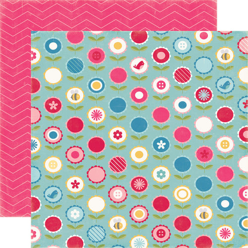 Echo Park: 12x12 Double-Sided Paper - Fine and Dandy - Garden Party