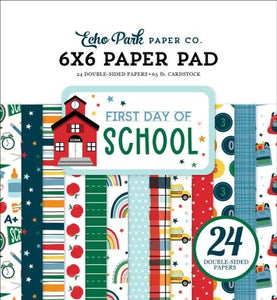 Echo Park: 6x6 Paper Pad - First Day of School