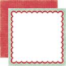 Echo Park: 12x12 Double-Sided Paper - Happy Days - Scalloped