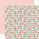 Echo Park:  12x12 Paper - Double-Sided Single Sheet - Holly Jolly Christmas - Merry & Bright