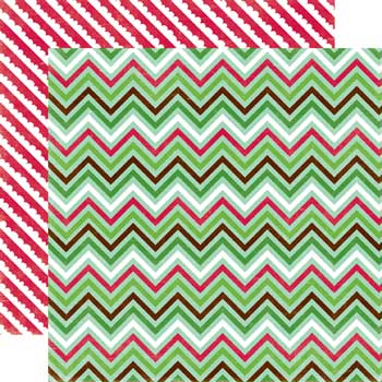 Echo Park: 12x12 Double-Sided Paper - Holly Jolly Christmas - Holiday Wrap