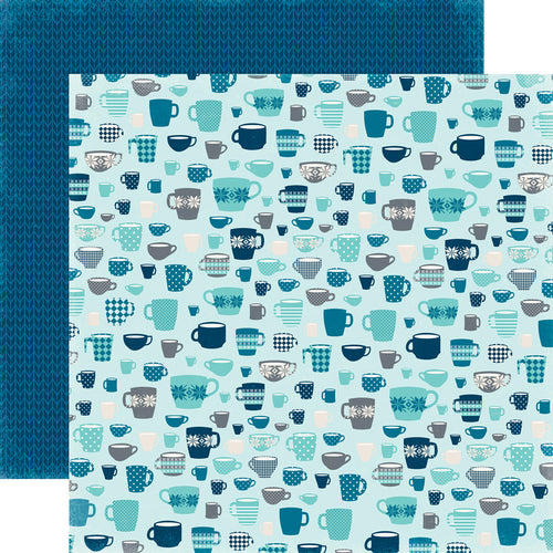 Echo Park: 12x12 Double-Sided Paper - Hello Winter - Cozy Mugs