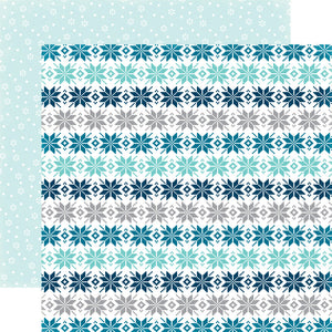 Echo Park: 12x12 Double-Sided Paper - Hello Winter - Comfy Sweater