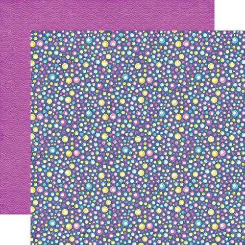 Echo Park:  12x12 Paper - Single Sheet - Let's Be Mermaids - Bubble Up