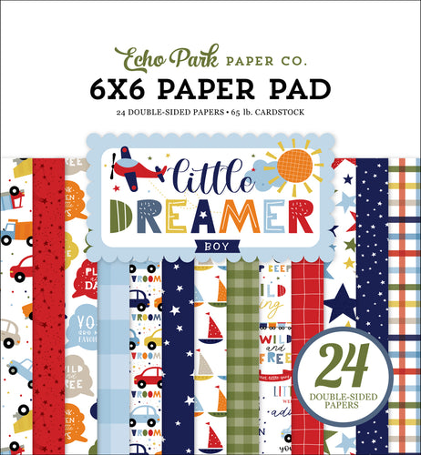 Echo Park: 6x6 Paper Pad - Little Dreamer Boy