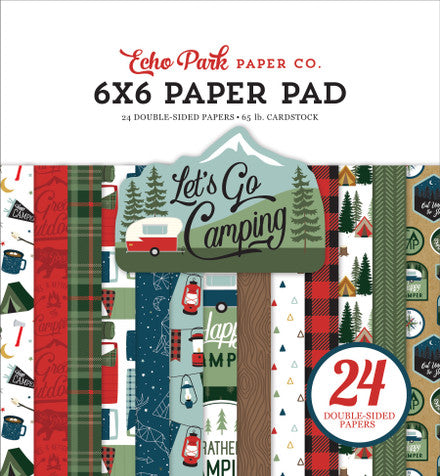 Echo Park: 6x6 Paper Pad - Let's Go Camping