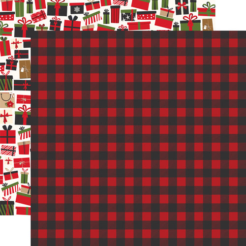 Echo Park: 12x12 Double-Sided Paper - My Favorite Christmas - Winter Flannel