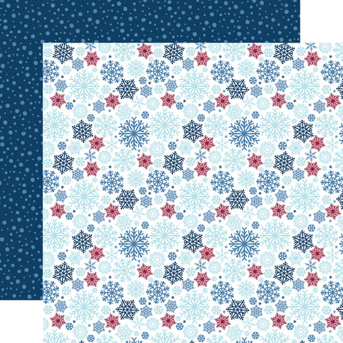 Echo Park: 12x12 Double-Sided Paper - My Favorite Winter - Snow Much Fun