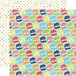 Echo Park: 12x12 Double-Sided Paper - Playground - Heads Up Seven Up
