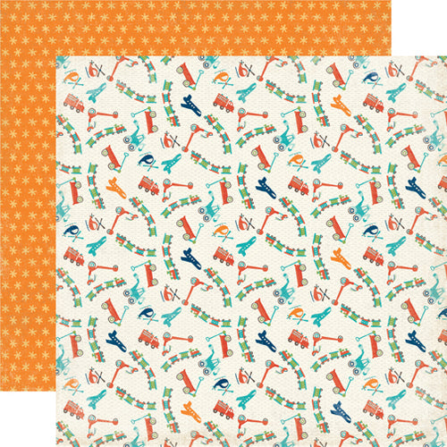 Echo Park: 12x12 Double-Sided Paper - Scoot - Zoom