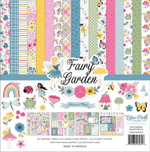 Echo Park Kit: Scrapbook Kit - Fairy Garden Collection Kit