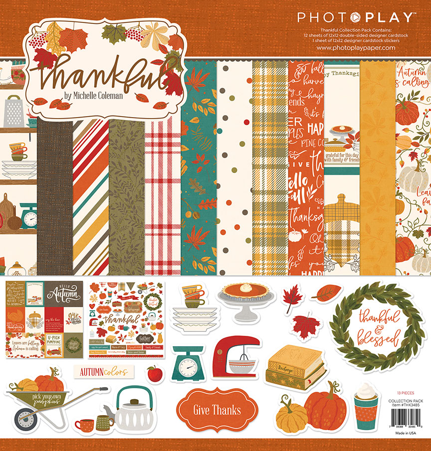Photoplay Thankful Collection Pack Kit