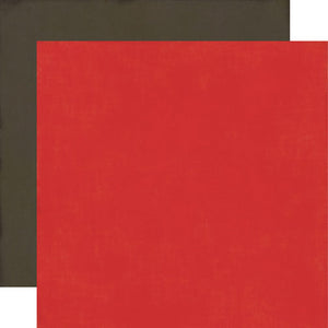 Echo Park:  12x12 Paper - Double-Sided Single Sheet - This & That - Red / Slate