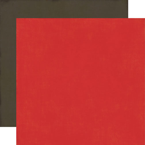 Echo Park:  12x12 Paper - Double-Sided Single Sheet - This & That - Red / Slate