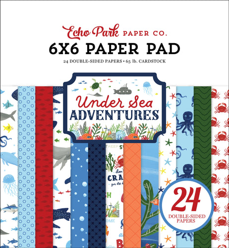 Echo Park: 6x6 Paper Pad - Under Sea Adventures