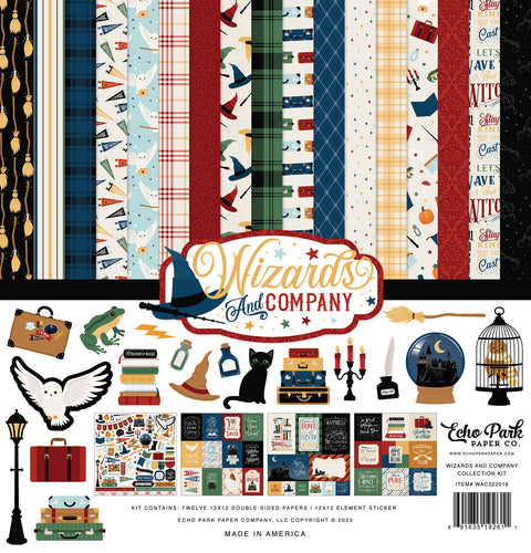 Echo Park Kit:  Wizards and Company Scrapbook Collection Kit