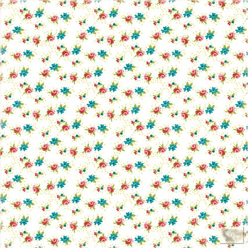 Echo Park: 12x12 Double-Sided Paper - Happy Days - Little Flowers