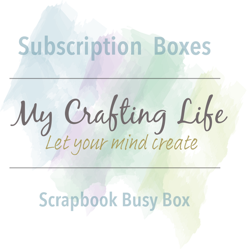 JUNE 2023 Subscription Kit - Create: Scrapbook Busy Box - JUNE ONLY