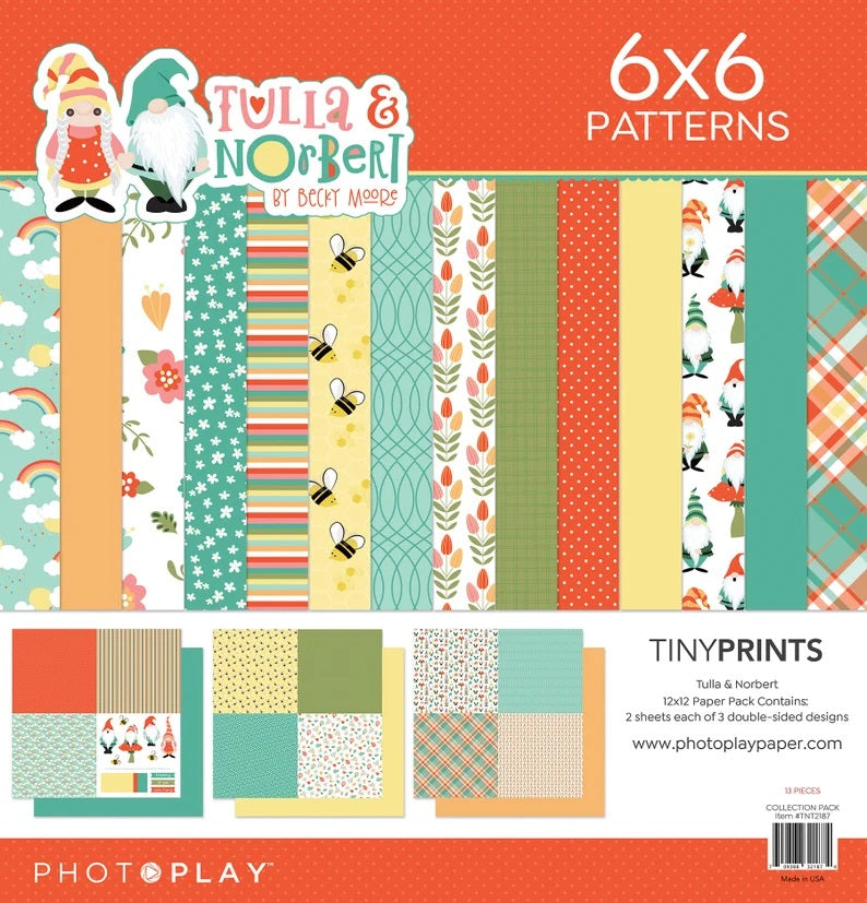 Echo Park Kit: Tulla & Norbert 6x6 Patterns