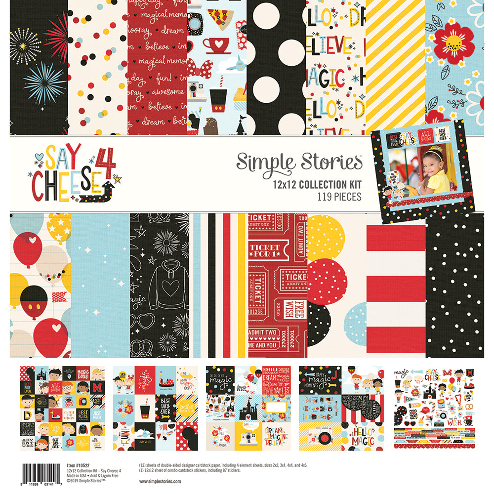 Simple Stories - 12x12 Kit - Say Cheese 4