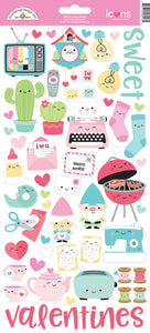 Doodlebug Design: Icons Stickers - So Punny Friends