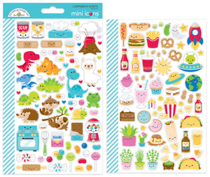 Doodlebug Design: Mini Icons Stickers - So Much Pun
