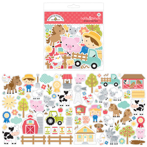 Doodlebug Design: Odds & Ends Die Cuts - Down on the Farm
