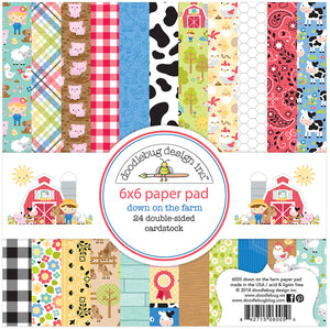 Doodlebug Design: 6x6 Paper Pad - Down On the Farm