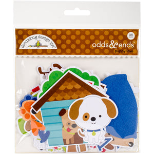 Doodlebug Design: Odds & Ends Die Cuts - Puppy Love