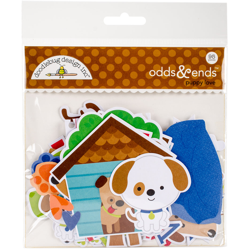 Doodlebug Design: Odds & Ends Die Cuts - Puppy Love