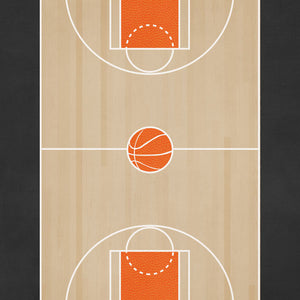 Scrapbook Customs: 12x12 Double Sided Paper - Basketball Addict 3