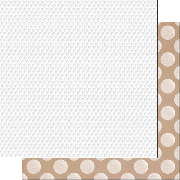 Scrapbook Customs: 12x12 Double Sided Paper - Golf Addict 2