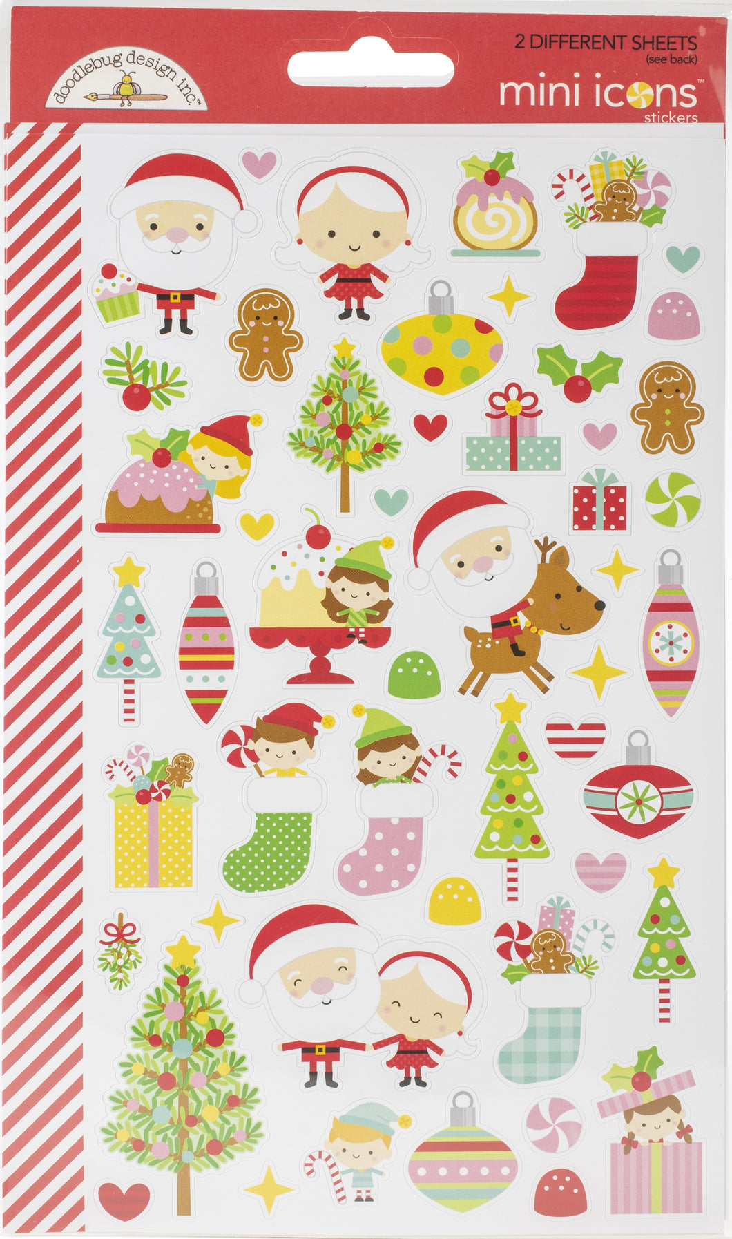 Doodlebug Design: Mini Icons Stickers - Christmas Magic