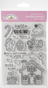 Doodlebug Design: Clear Stamps - Santa’s Sweets