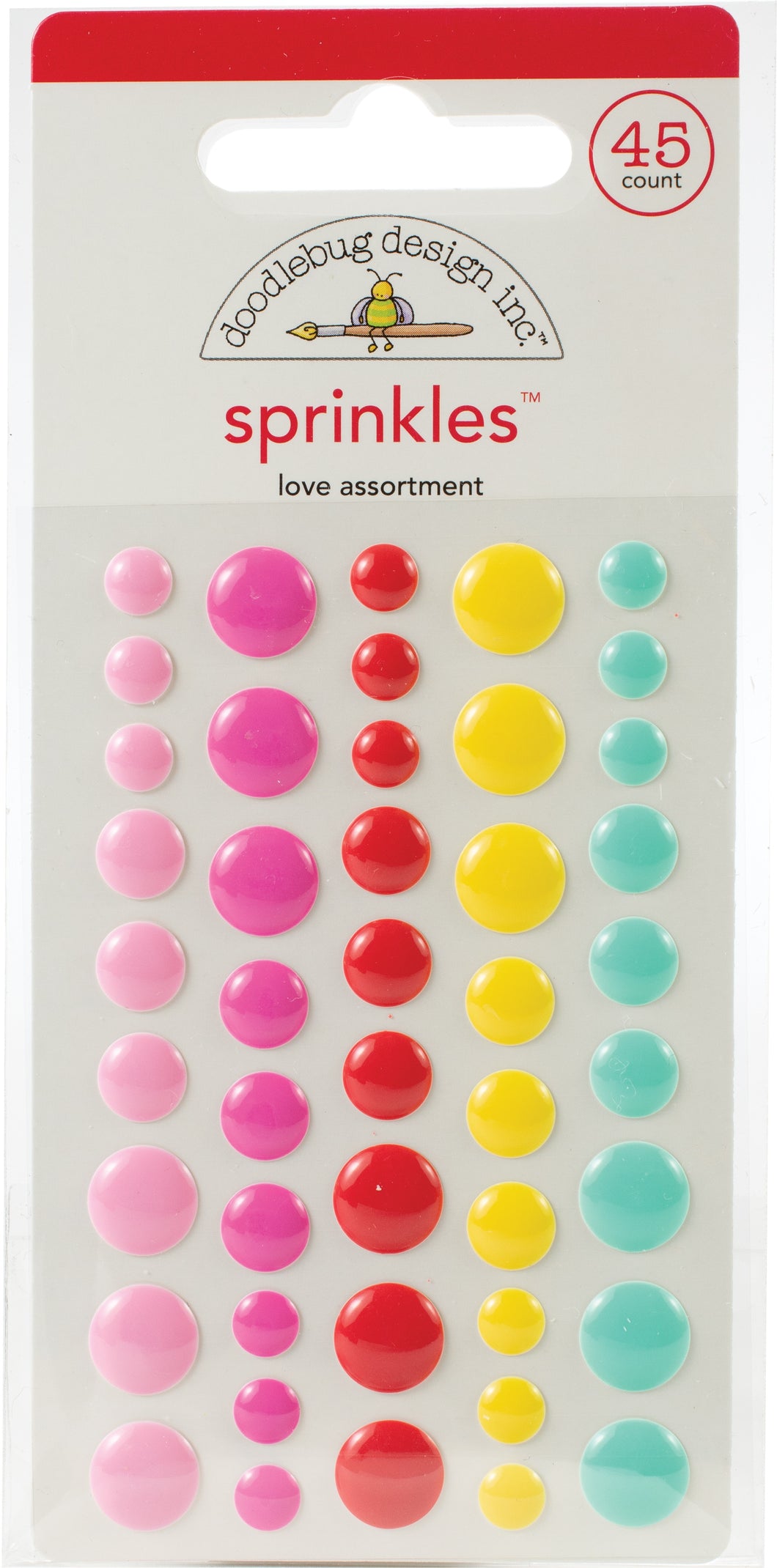 Doodlebug Design: Sprinkles - Love Assortment