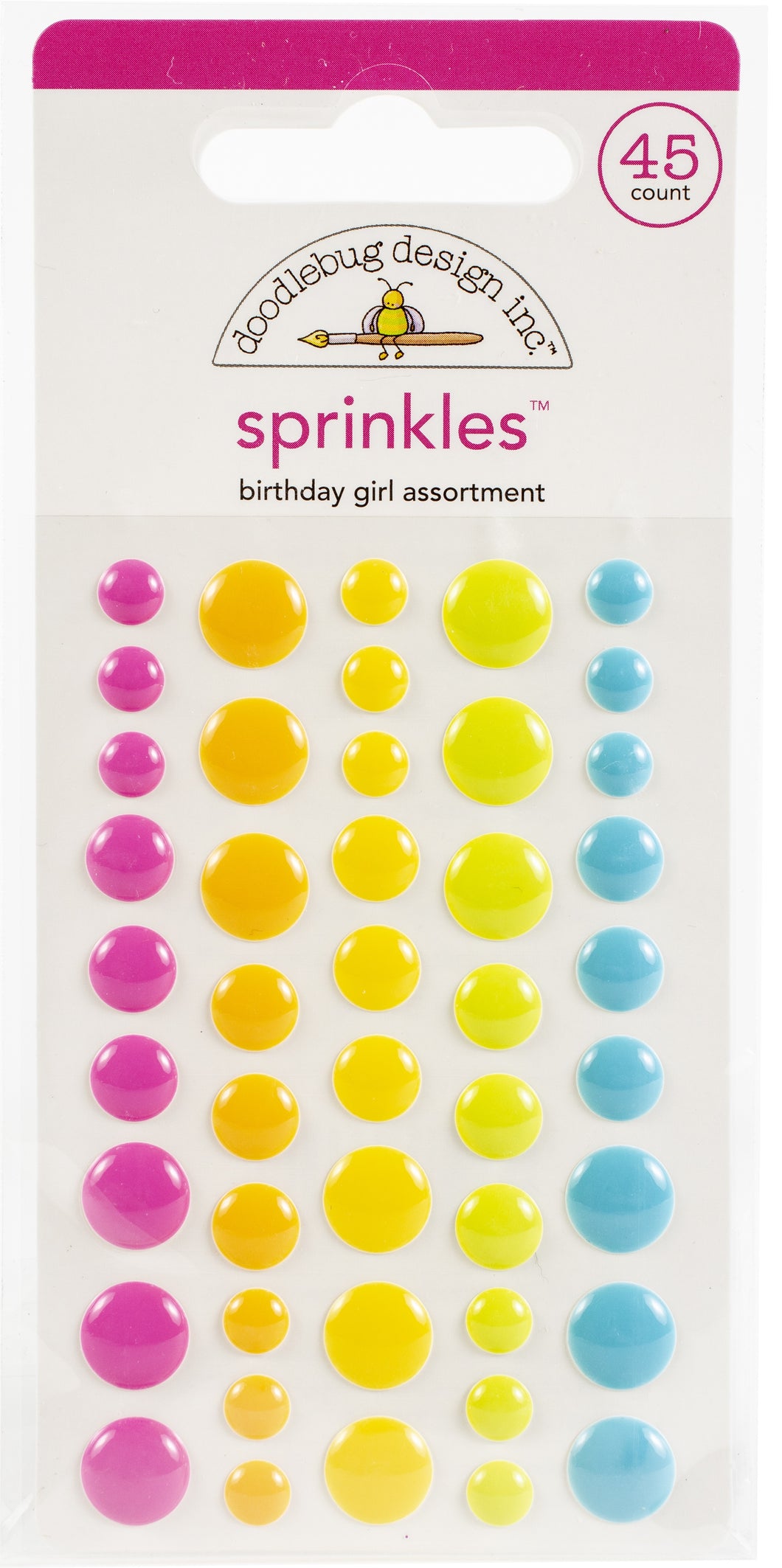 Doodlebug Design: Sprinkles - Birthday Girl Assortment
