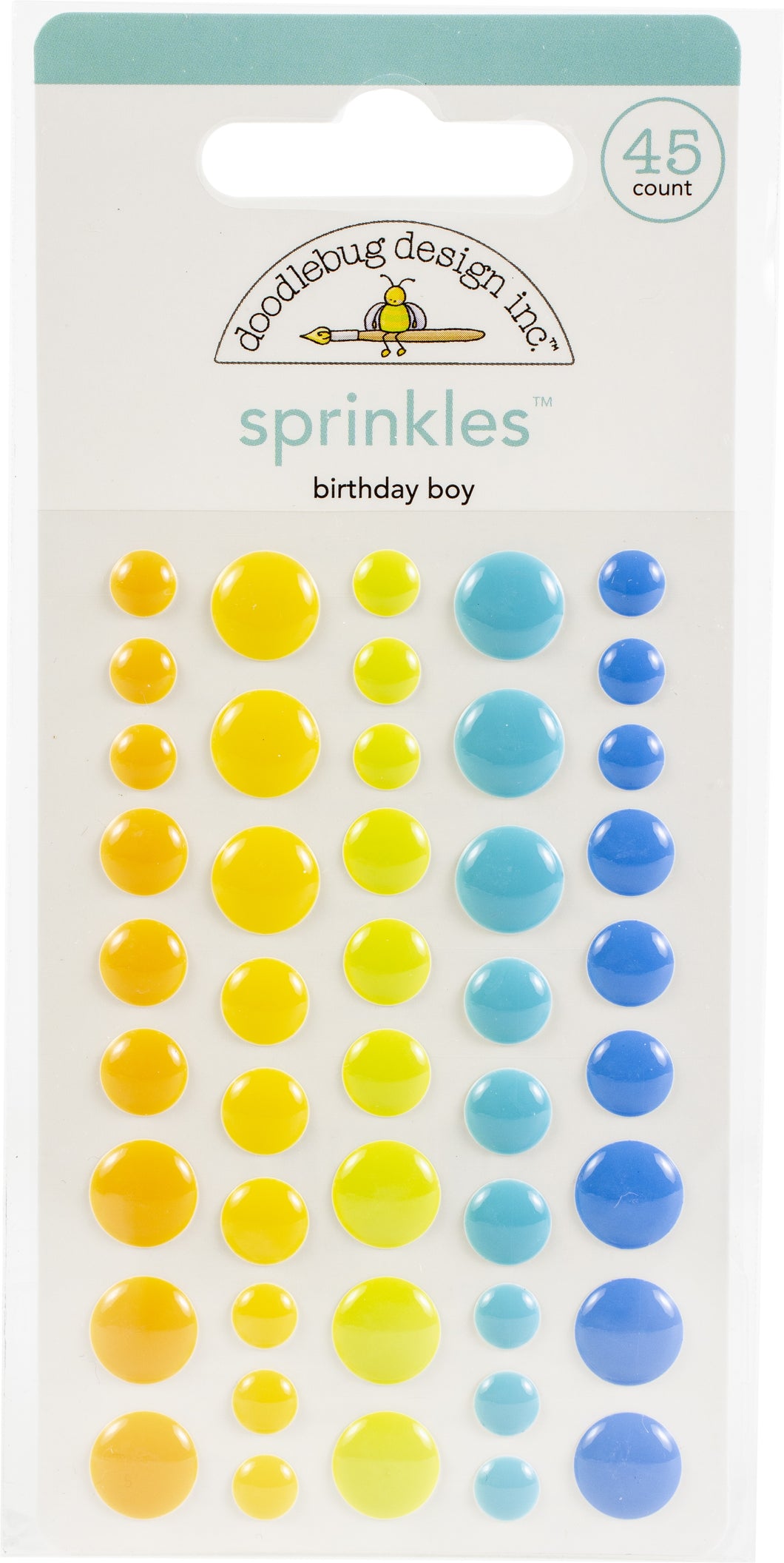 Doodlebug Design: Sprinkles - Birthday Boy Assortment